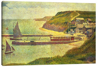 Port-en-Bessin 1888 Canvas Art Print
