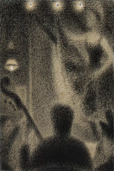 Au Divan Japonais 1887-1888 by Georges Seurat canvas print