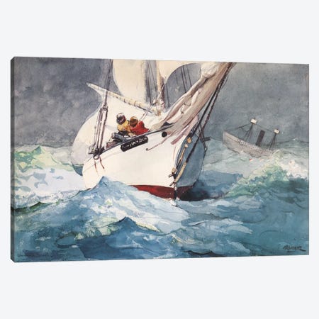 Diamond Shoal, 1905 Canvas Print #1243} by Winslow Homer Canvas Art