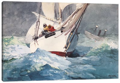 Diamond Shoal, 1905 Canvas Art Print
