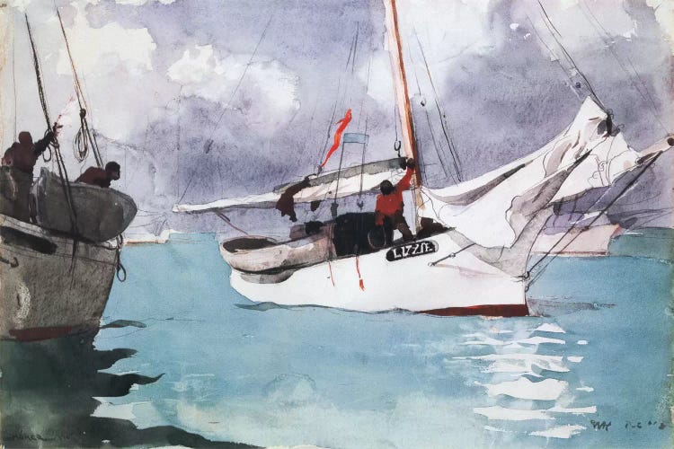 Fishing Boats, Key West, 1903