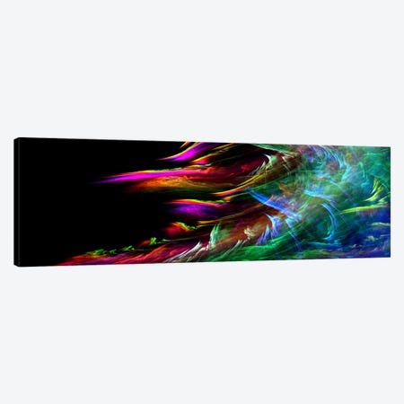 Fire Wave (Panoramic) Canvas Print #124PAN} by Unknown Artist Canvas Print