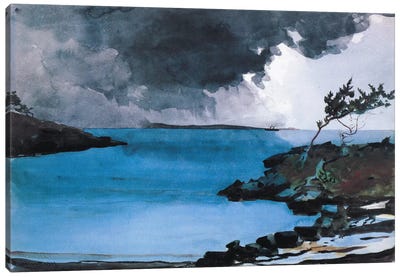 The Coming Storm, 1901 Canvas Art Print - Wilderness Art
