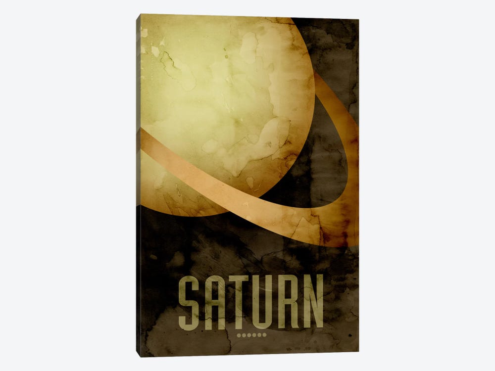The Planet Saturn 1-piece Canvas Art Print