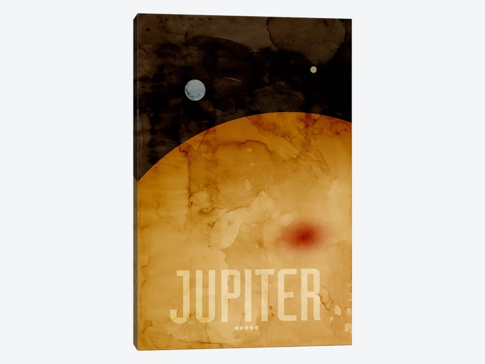 The Planet Jupiter by Michael Tompsett 1-piece Canvas Wall Art