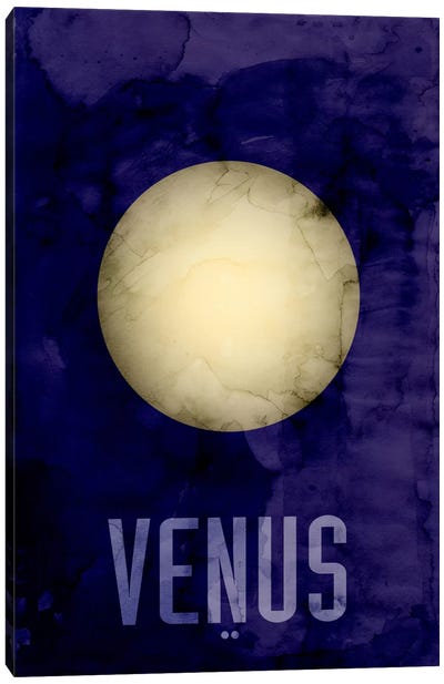 The Planet Venus Canvas Art Print - Outer Space