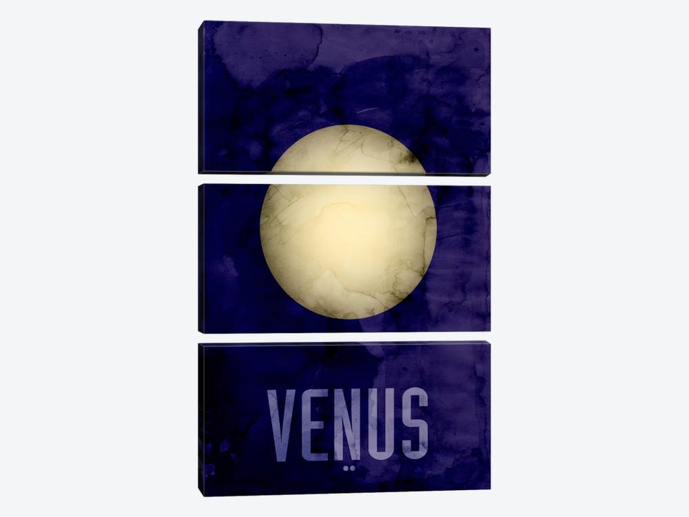 The Planet Venus by Michael Tompsett 3-piece Art Print