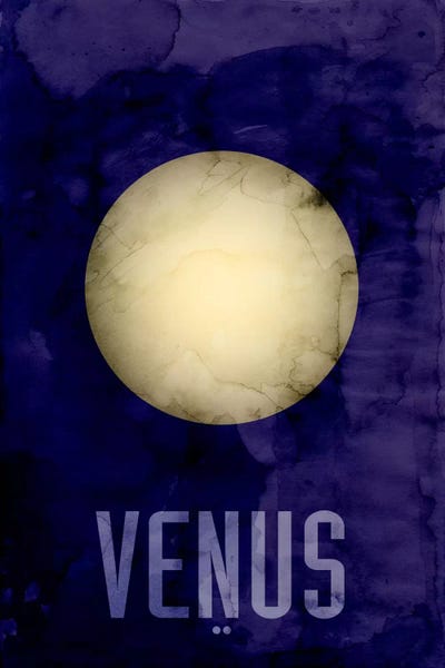 Kids Educational Art: The Planet Venus by Michael Tompsett