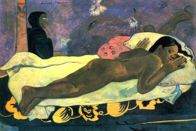 Girl in Bed by Paul Gauguin wall art