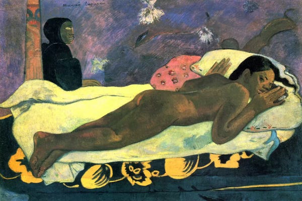 Paul Gauguin: Girl in Bed by Paul Gauguin