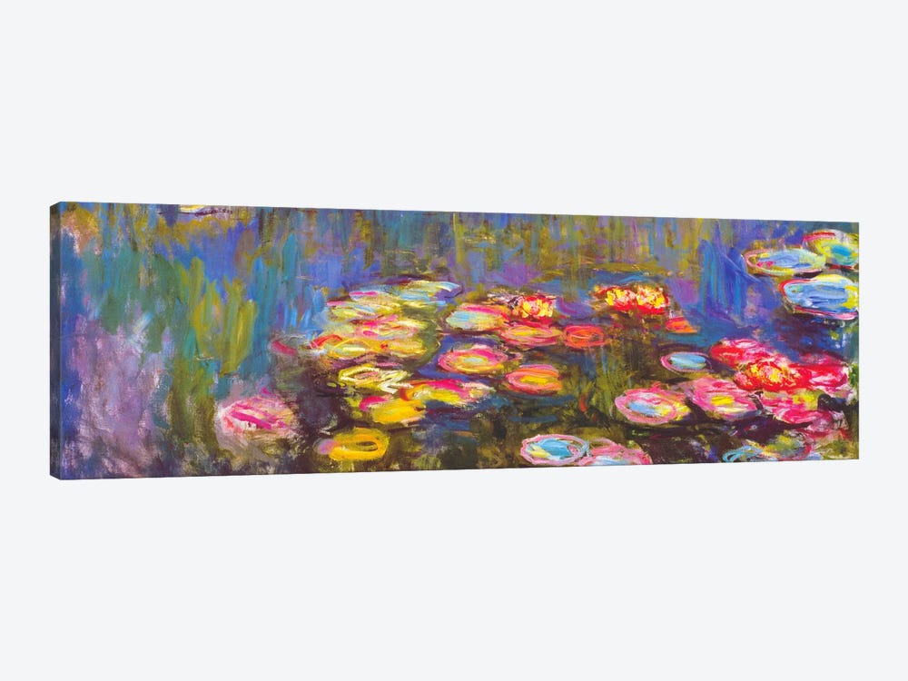 Water Lilies Canvas Print by Claude Monet | iCanvas Water Lilies Canvas Print by Claude Monet | iCanvas