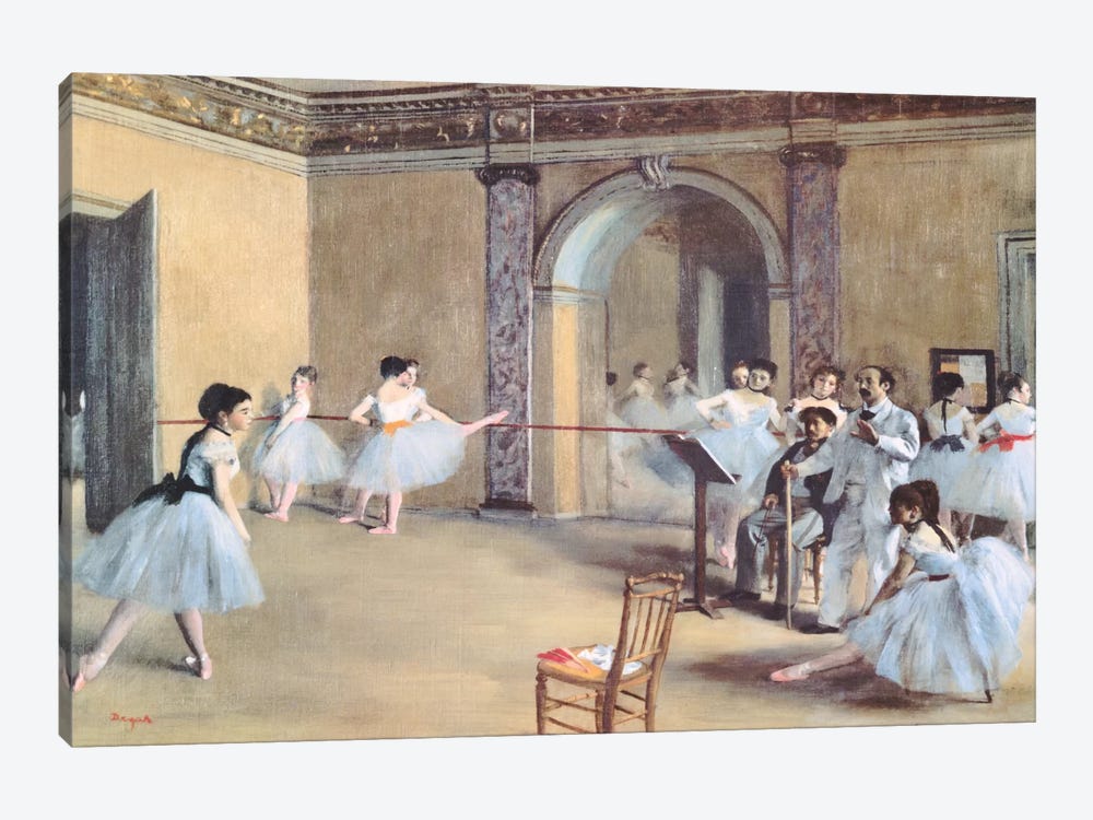The Dance Foyer At The Opera 1-piece Art Print