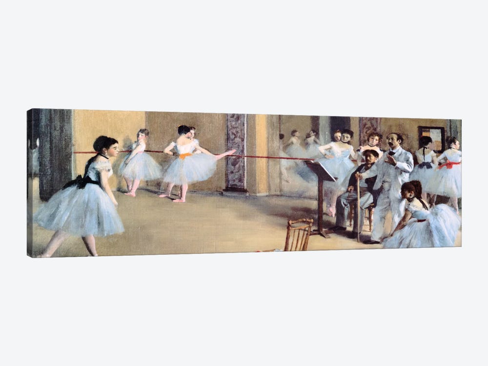 The Dance Foyer At The Opera by Edgar Degas 1-piece Art Print