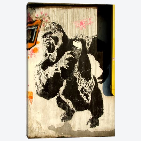 Kongs New Weapon Graffiti Canvas Print #13355} by Unknown Artist Art Print
