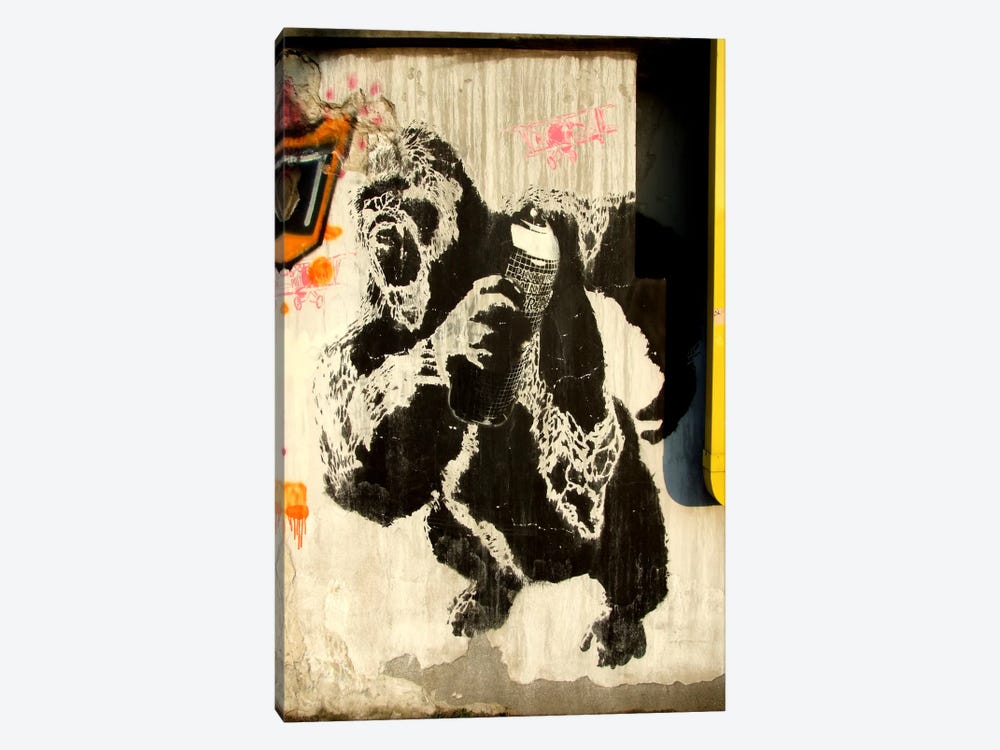Kongs New Weapon Graffiti by Unknown Artist 1-piece Canvas Art