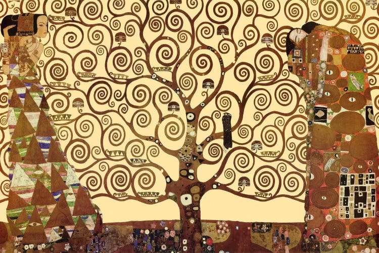 The Tree of Life by Gustav Klimt wall art