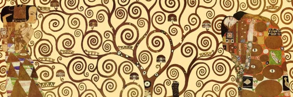 All Things Klimt: The Tree of Life, Panoramic by Gustav Klimt