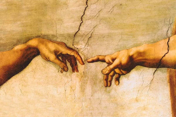 Browse art that iCanvas customers also bought: The Creation of Adam, C.1510