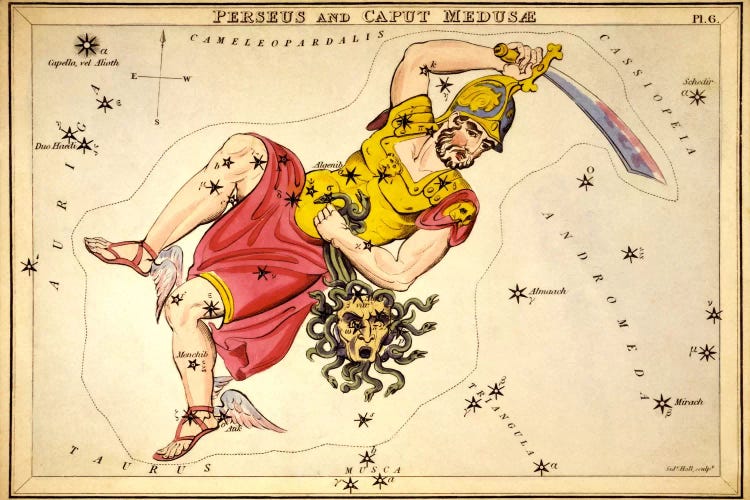 Perseus and Caput Medusae