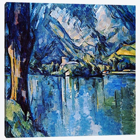 Le Lac Annecy Canvas Print #1347} by Paul Cezanne Canvas Art