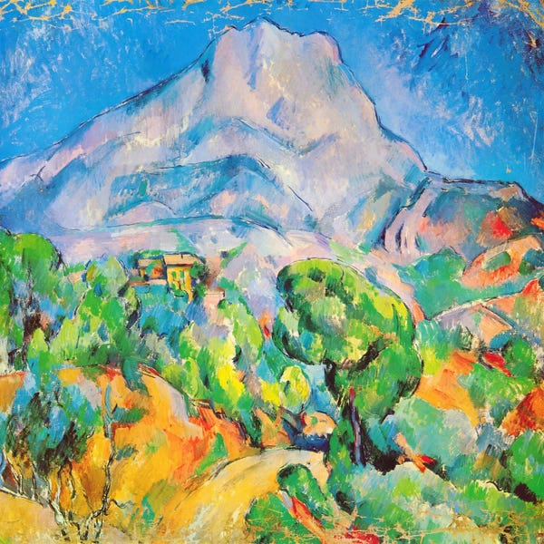 Summer: La Montagne St. Victoire by Paul Cezanne
