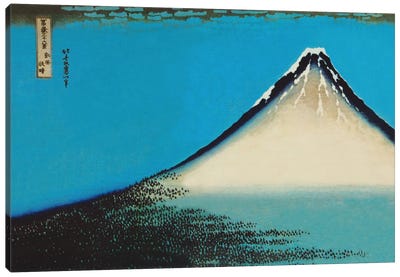 Mount Fuji Canvas Art Print - Japanese Fine Art (Ukiyo-e)