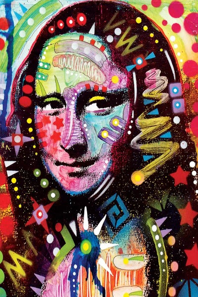 Mona Lisa: Mona Lisa Portrait by Dean Russo