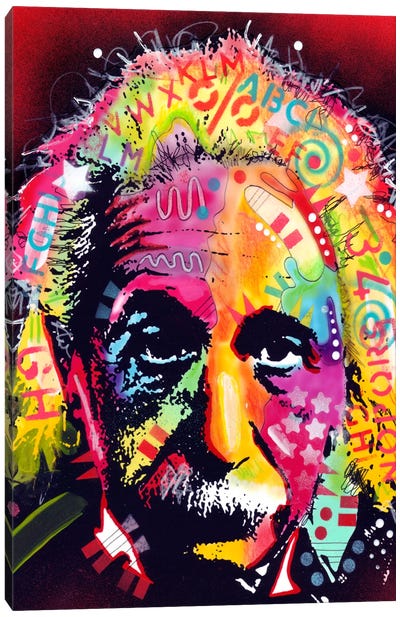 Einstein II Canvas Art Print - Dean Russo