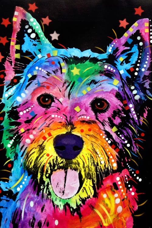 Westie by Dean Russo wall art