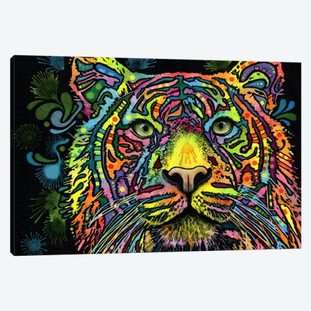 Tiger Canvas Print #13548} by Dean Russo Art Print