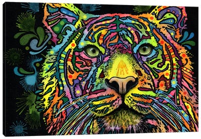 Tiger Canvas Art Print - Dean Russo