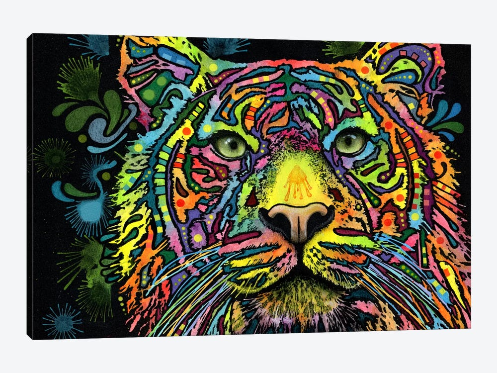 Tiger by Dean Russo 1-piece Canvas Art