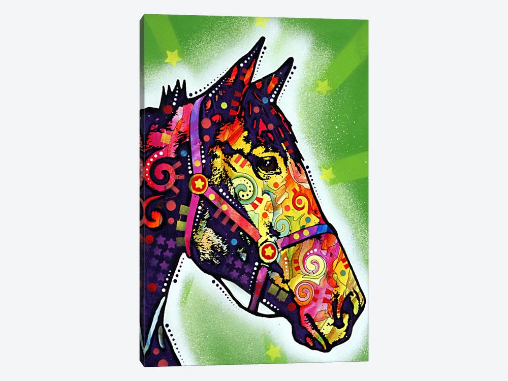 Horse by Dean Russo 1-piece Canvas Art Print