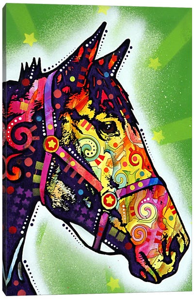 Horse Canvas Art Print - Dean Russo