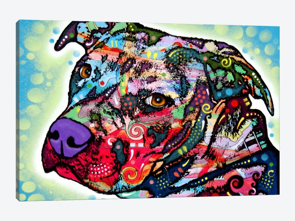 Bulls Eye by Dean Russo 1-piece Canvas Print