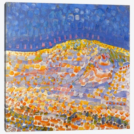 Dune ll Canvas Print #13580} by Piet Mondrian Art Print