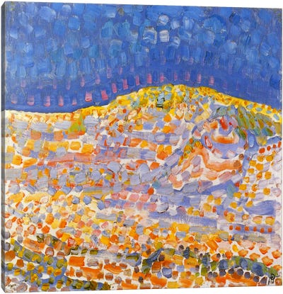 Dune ll Canvas Art Print - Piet Mondrian