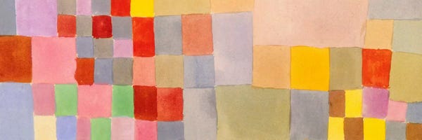 Abstract Shapes & Patterns: Flora on The Sand by Paul Klee