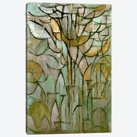 Tree, 1912 Canvas Print #13592} by Piet Mondrian Canvas Wall Art