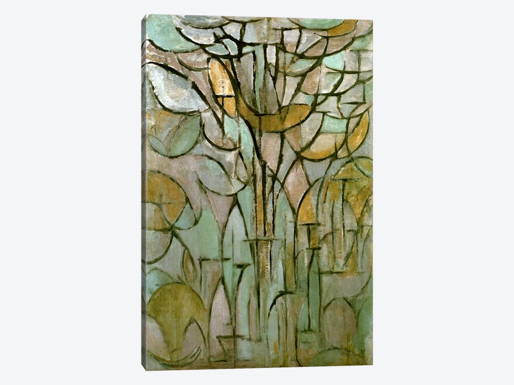 Tree, 1912 by Piet Mondrian 1-piece Canvas Art Print
