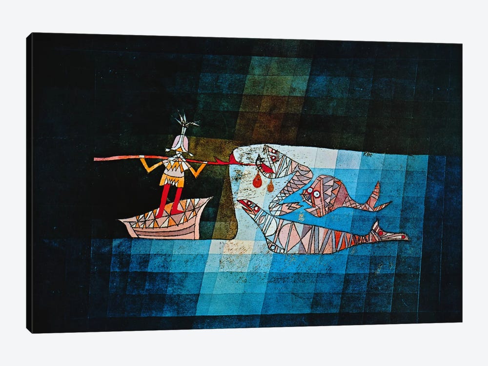 Sinbad The Sailor by Paul Klee 1-piece Canvas Art