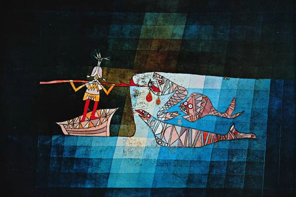 Sea Life: Sinbad The Sailor by Paul Klee