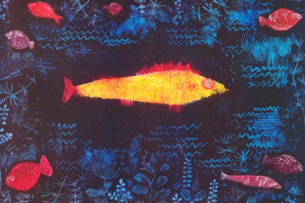 Fish: The Golden Fish by Paul Klee