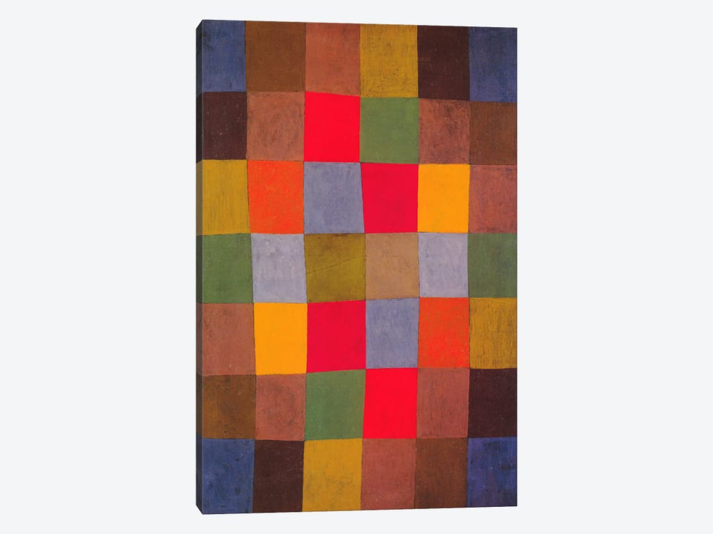 New Harmony by Paul Klee 1-piece Canvas Art