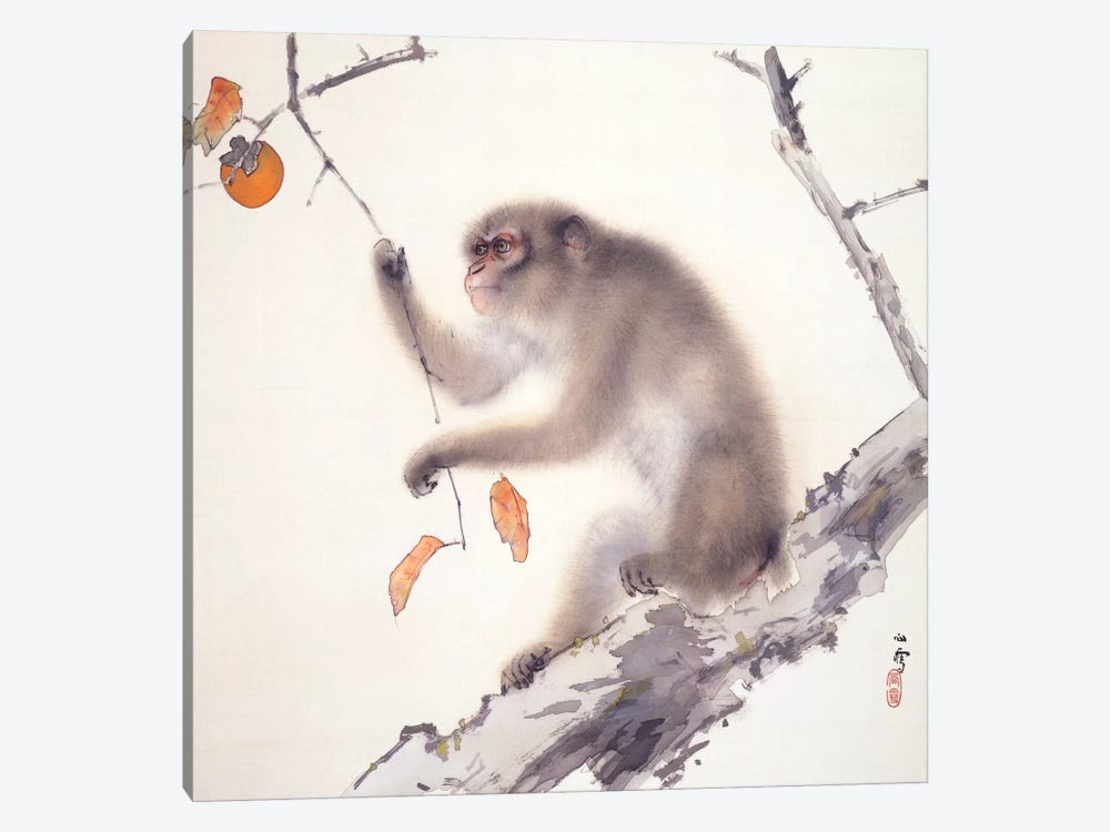 Monkey by Hashimoto Kansetsu 1-piece Canvas Artwork