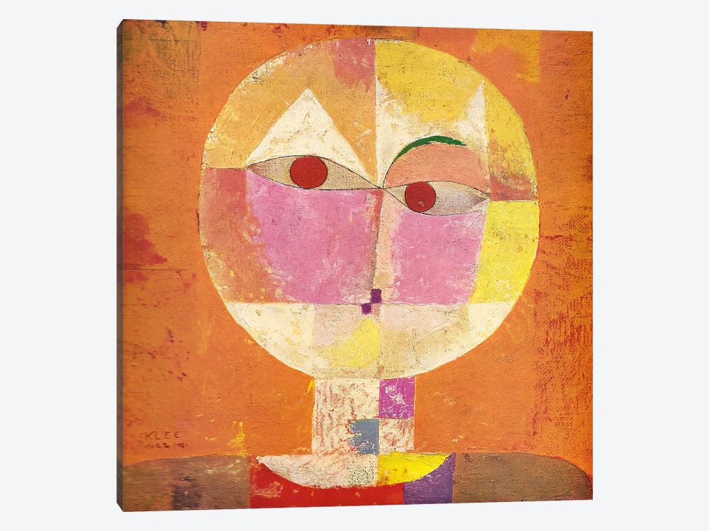 Senecio by Paul Klee 1-piece Canvas Artwork