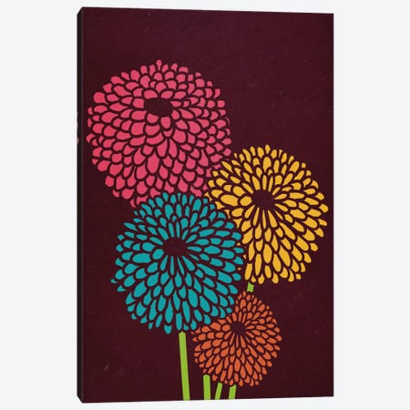 Still Life With Chrysanthemums Canvas Print #13832} by Budi Satria Kwan Canvas Print