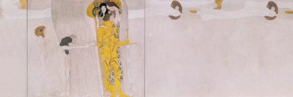Performing Arts: The Beethoven Frieze (The Hostile Forces) by Gustav Klimt