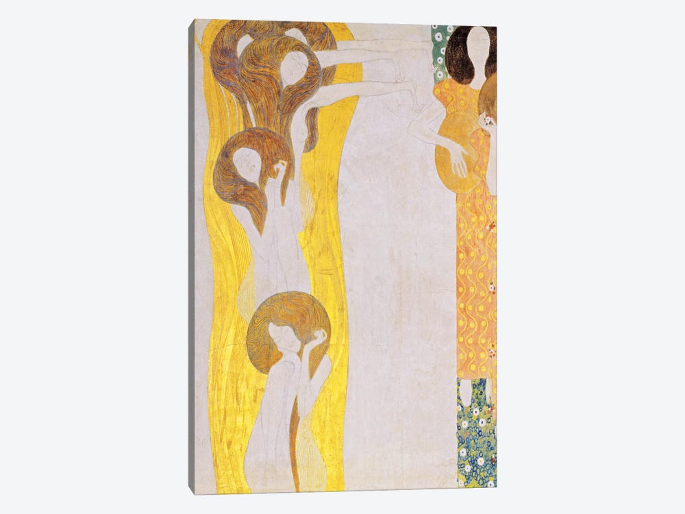 Die Künste by Gustav Klimt 1-piece Art Print