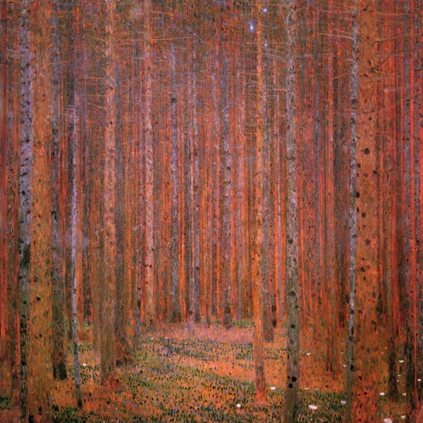 Office: Fir Forest I by Gustav Klimt